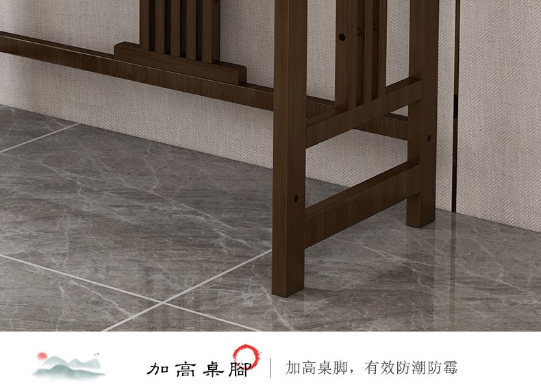 新中式高档供桌家用香案佛龛供台玄关台佛柜神台条案香案香火桌子 detail 13