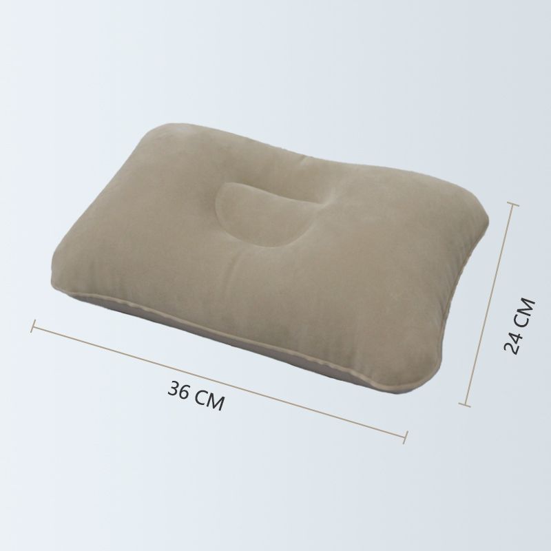 【 Comfort 】 Inflatable Portable Single New Waist Protection Pad Outdoor Camping Folding Air Napping Pillow_voghion.com