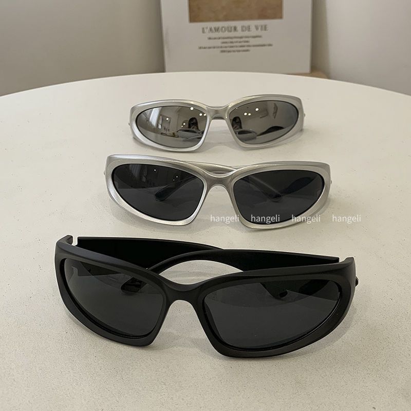 Steampunk Millennial Future Tech Functional Industrial Style Goggles Trendy Sunglasses_voghion.com
