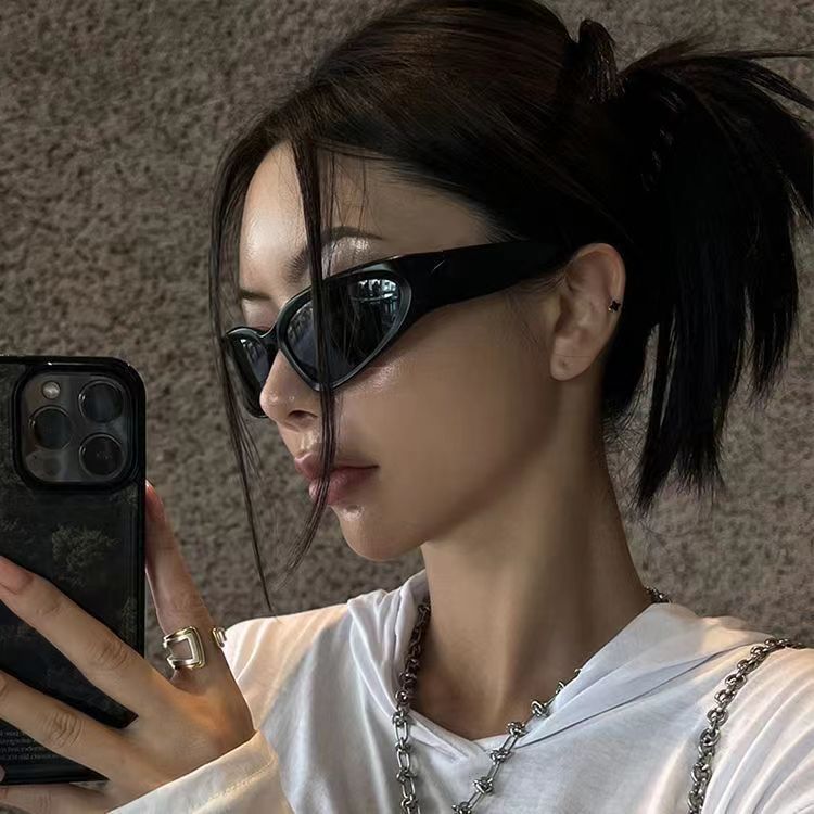 Steampunk Millennial Future Tech Functional Industrial Style Goggles Trendy Sunglasses_voghion.com