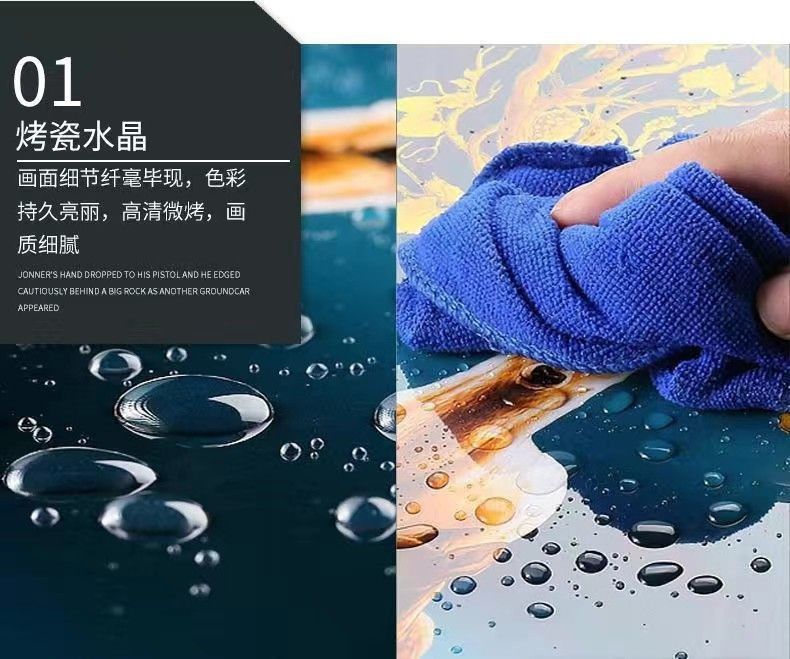 观世音新款家用挂画玄关观音画像观音菩萨供奉客厅装饰画精品壁画 detail 3