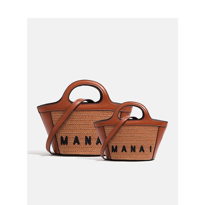CHARHP&KEJNT Borsa a tracolla da spiaggia estiva in paglia per donna, borsa a tracolla singola intrecciata di alta qualità_voghion.com
