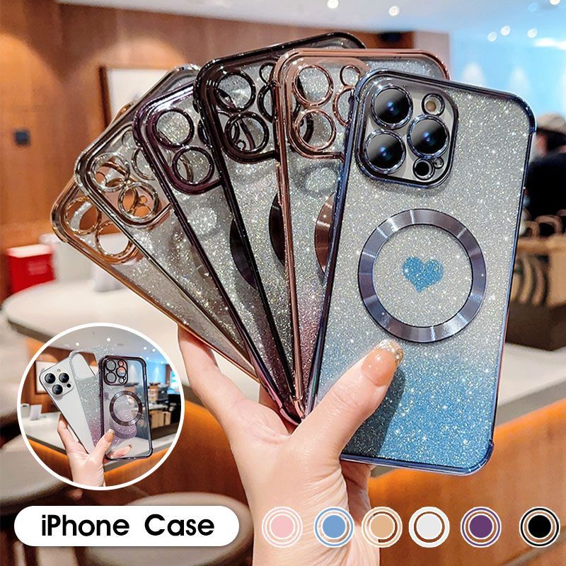 Mag Safe対応 iphone 15ケース クリアケース キラキラ ラ iphone 14ケース iphone 15proケース iphone13 ケース iphone12 ケース iphone 