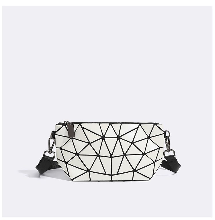 CHARHP&KEJNT Borsa a tracolla geometrica laser alla moda piccola da donna 2024 con catena_voghion.com