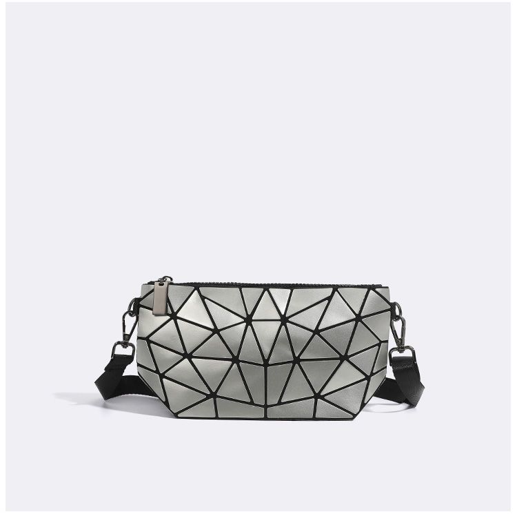 CHARHP&KEJNT Borsa a tracolla geometrica laser alla moda piccola da donna 2024 con catena_voghion.com