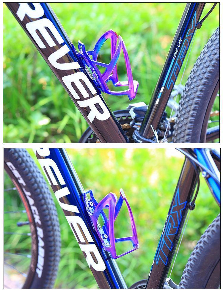 Xidesheng Fahrrad-Flaschenhalter, bunt, für Mountainbikes, Rennräder, Wasserbecherhalter, Fahrradhalterung, Ausrüstung, Zubehör-Set_voghion.com
