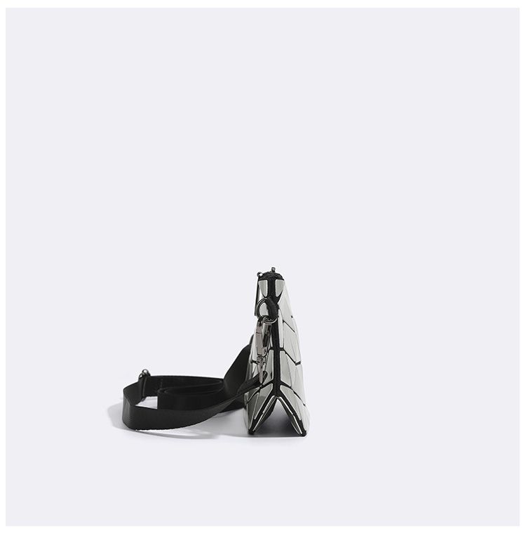 CHARHP&KEJNT Borsa a tracolla geometrica laser alla moda piccola da donna 2024 con catena_voghion.com