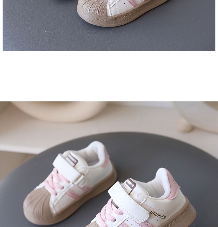 Baskets pour enfants, nouvelles chaussures de sport antidérapantes pour filles, printemps-automne 2025, pour tout-petits et jeunes enfants, bout coquille_voghion.com