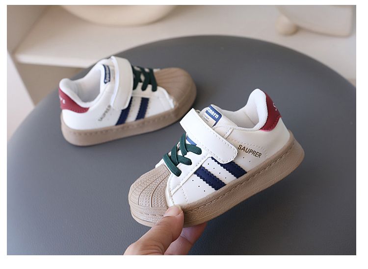 Baskets pour enfants, nouvelles chaussures de sport antidérapantes pour filles, printemps-automne 2025, pour tout-petits et jeunes enfants, bout coquille_voghion.com