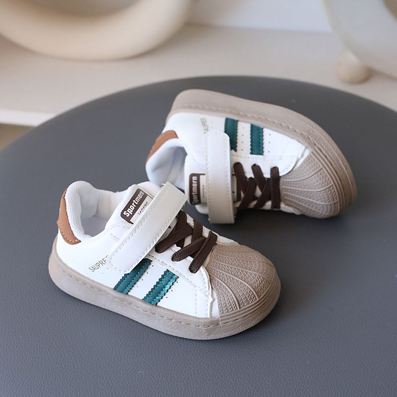 Baskets pour enfants, nouvelles chaussures de sport antidérapantes pour filles, printemps-automne 2025, pour tout-petits et jeunes enfants, bout coquille_voghion.com