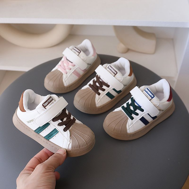 Baskets pour enfants, nouvelles chaussures de sport antidérapantes pour filles, printemps-automne 2025, pour tout-petits et jeunes enfants, bout coquille_voghion.com