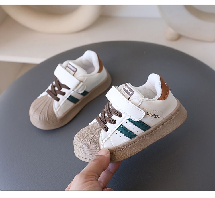 Baskets pour enfants, nouvelles chaussures de sport antidérapantes pour filles, printemps-automne 2025, pour tout-petits et jeunes enfants, bout coquille_voghion.com