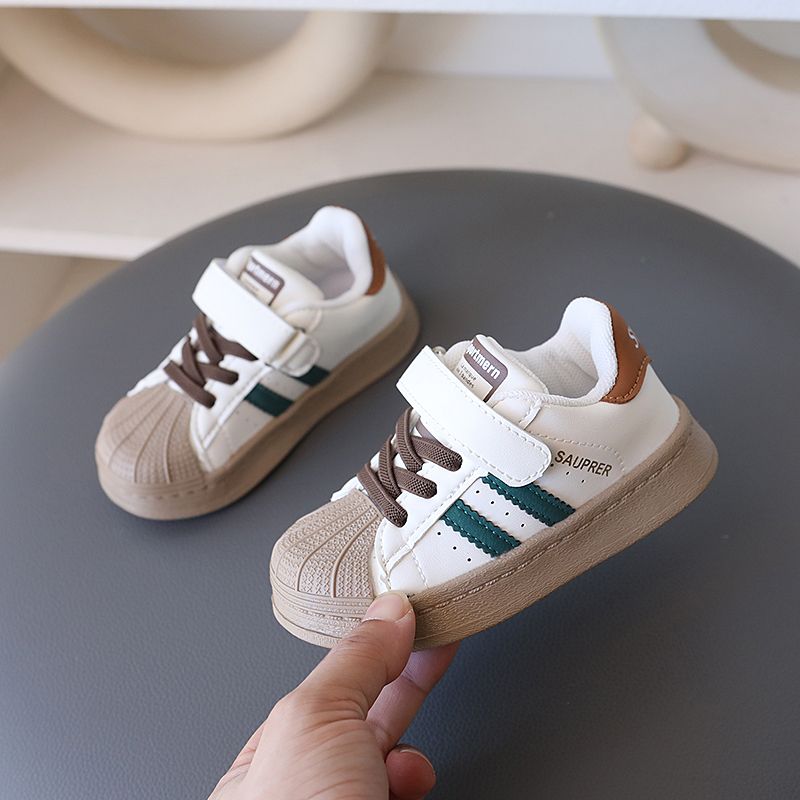 Baskets pour enfants, nouvelles chaussures de sport antidérapantes pour filles, printemps-automne 2025, pour tout-petits et jeunes enfants, bout coquille_voghion.com