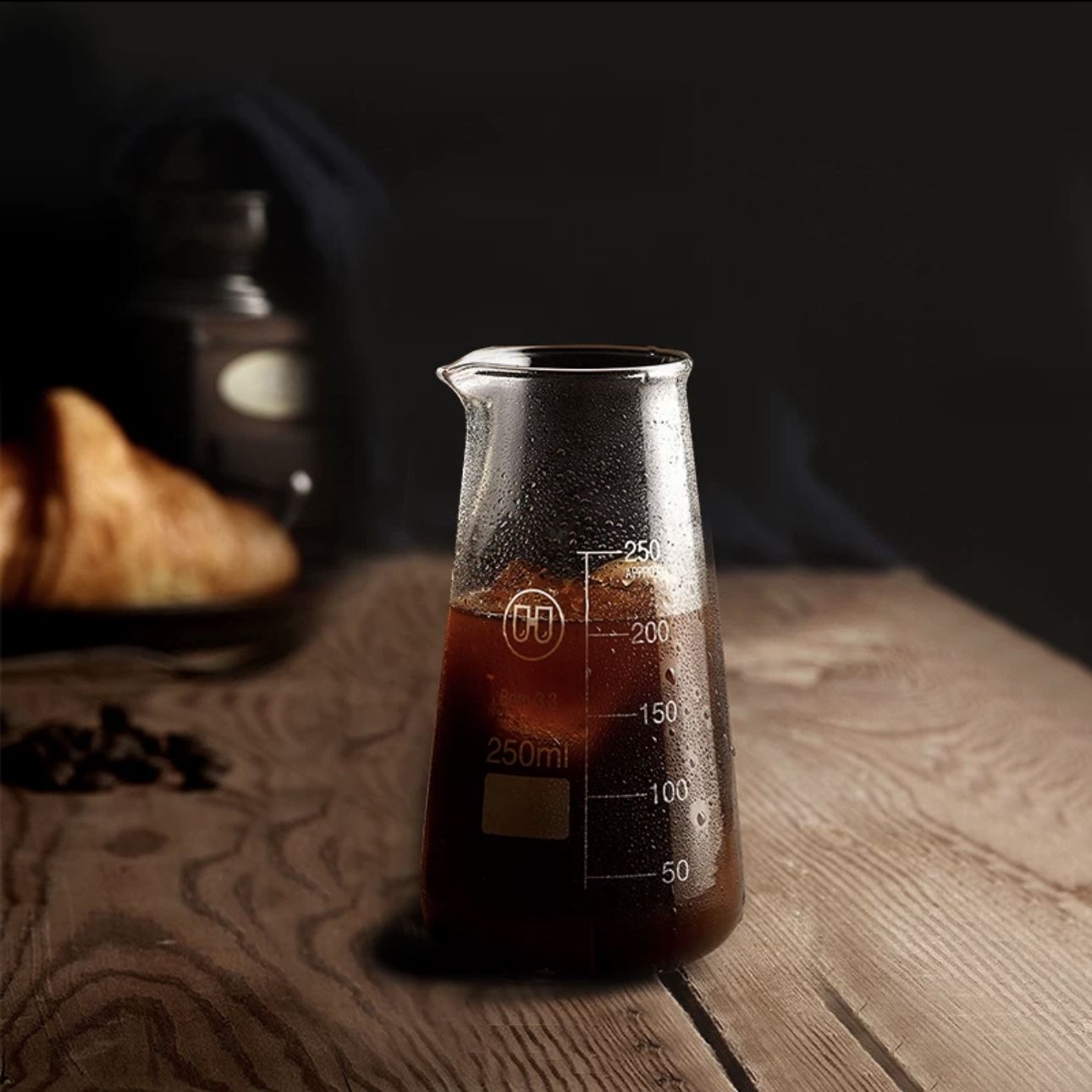 Iced American Coffee Hand Brewed Hanging Ear Sharing Brewing Cold Infusion Pot Tasting Household Graduated Measuring Cup_voghion.com