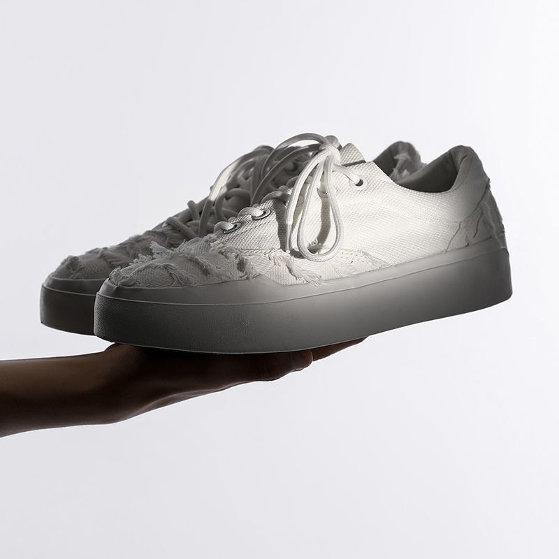 White Sneakers, Personalized Couple's Skate Men's Breathable Casual Versatile Canvas Low-top Skateboard Shoes, Niche_voghion.com