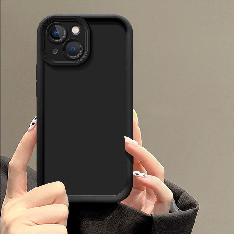 Tianyan Ladder iPhone 13 silikona pilna iepakojuma biezs, pret nokrišanu izturīgs tālruņa maciņš, vienkrāsains_voghion.com