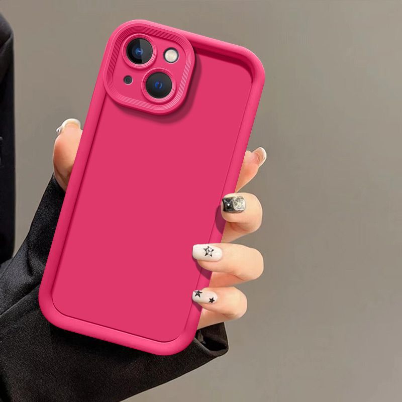 Tianyan Ladder iPhone 13 silikona pilna iepakojuma biezs, pret nokrišanu izturīgs tālruņa maciņš, vienkrāsains_voghion.com