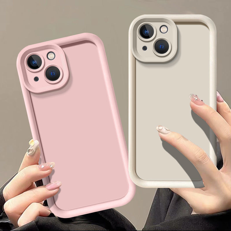 Tianyan Ladder iPhone 13 silikona pilna iepakojuma biezs, pret nokrišanu izturīgs tālruņa maciņš, vienkrāsains_voghion.com