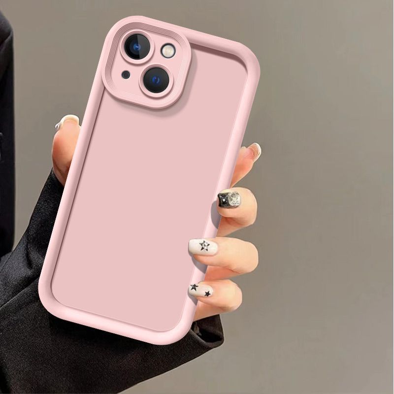 Tianyan Ladder iPhone 13 silikona pilna iepakojuma biezs, pret nokrišanu izturīgs tālruņa maciņš, vienkrāsains_voghion.com