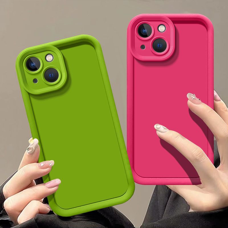 Tianyan Ladder iPhone 13 silikona pilna iepakojuma biezs, pret nokrišanu izturīgs tālruņa maciņš, vienkrāsains_voghion.com
