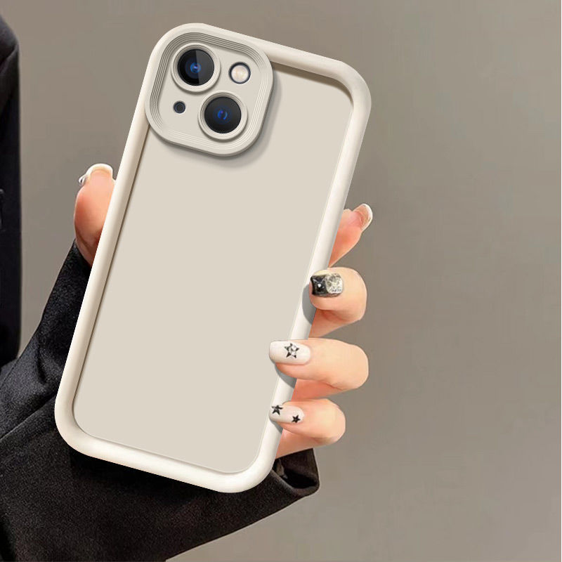 Tianyan Ladder iPhone 13 silikona pilna iepakojuma biezs, pret nokrišanu izturīgs tālruņa maciņš, vienkrāsains_voghion.com