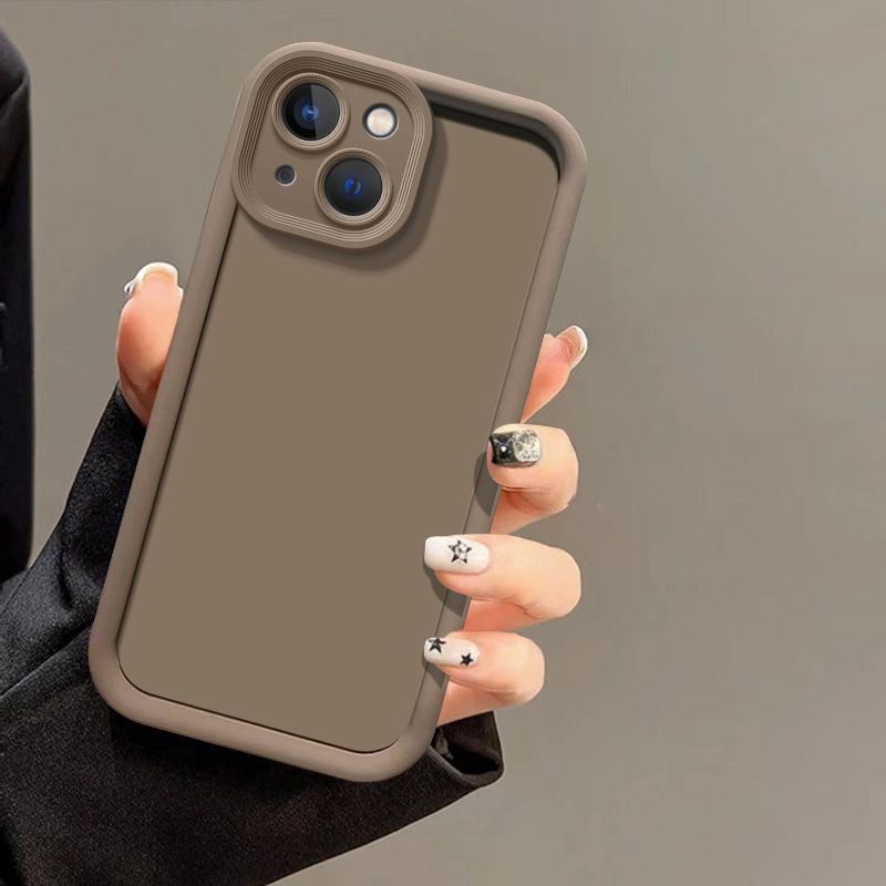Tianyan Ladder iPhone 13 silikona pilna iepakojuma biezs, pret nokrišanu izturīgs tālruņa maciņš, vienkrāsains_voghion.com