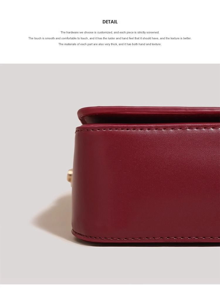 Bride wedding red niche, high-end feeling light luxury 2024 new single shoulder crossbody women's bag, underarm bag_voghion.com