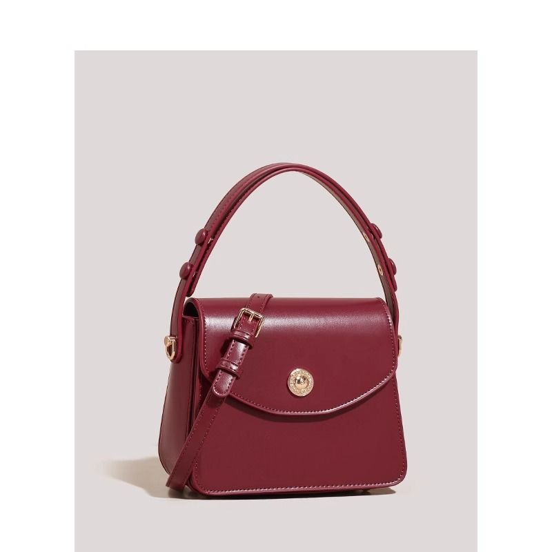 Bride wedding red niche, high-end feeling light luxury 2024 new single shoulder crossbody women's bag, underarm bag_voghion.com