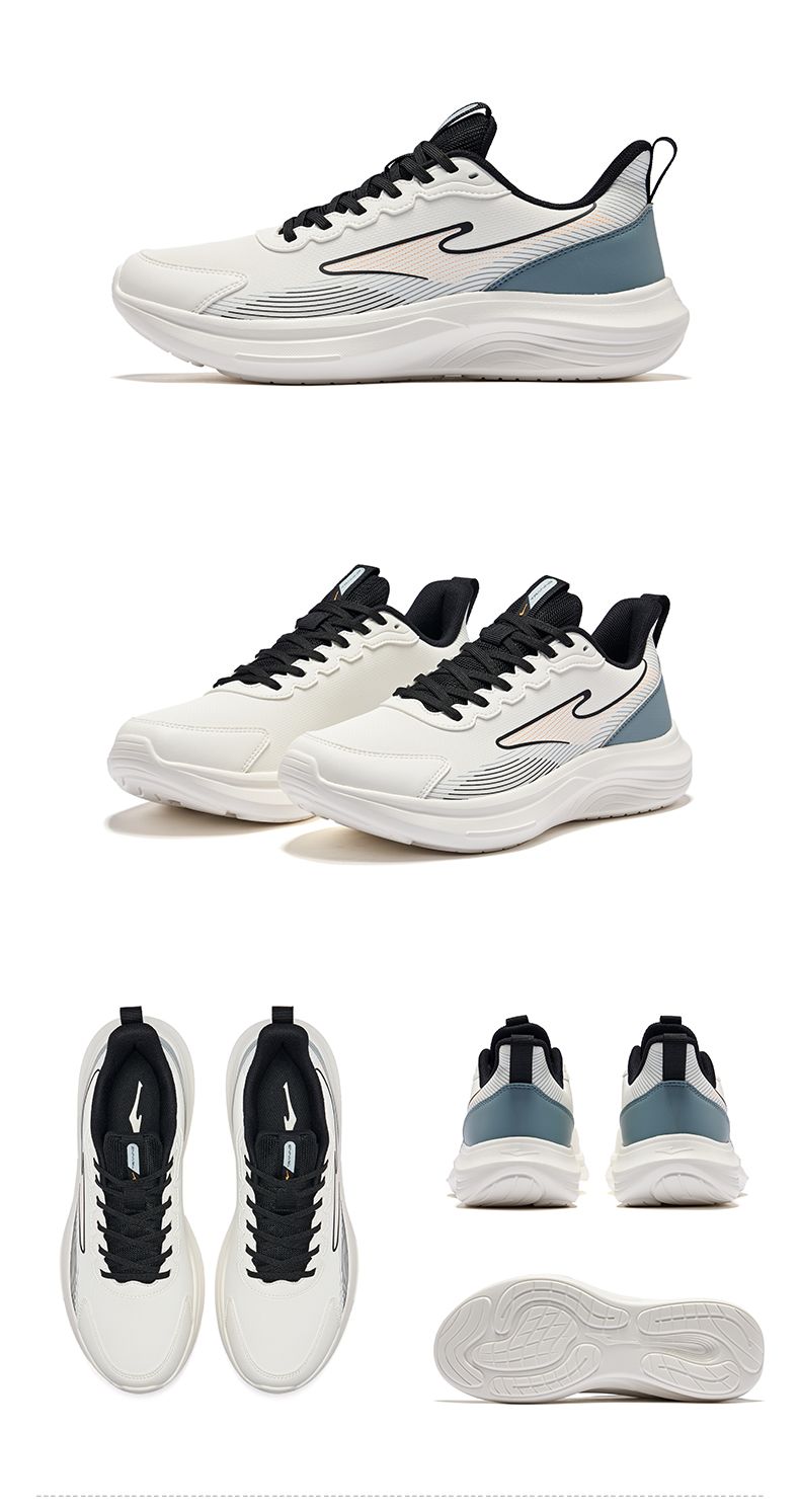 Hongxing Erke Yunyi pour hommes, chaussures de course imperméables, légères et rebondissantes avec semelle souple_voghion.com