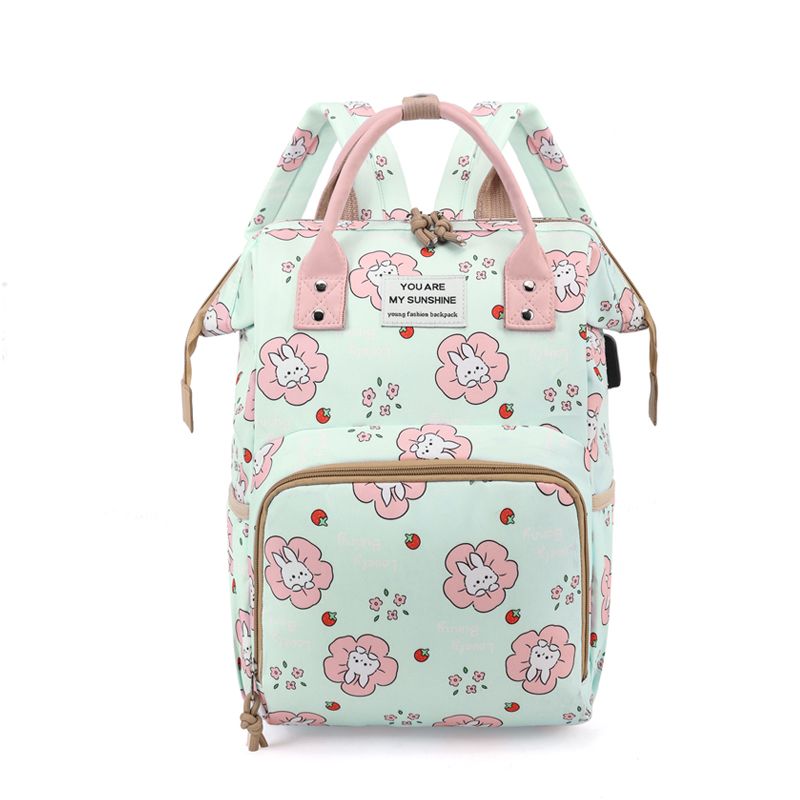 New Handheld Mommy Fashion Lightweight Baby Bag Multifunctional Large Capacity Moms Portable Backpack For Outings_voghion.com