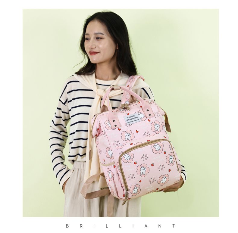 Fashionable Lightweight Baby Changing Backpack For New Mums_voghion.com