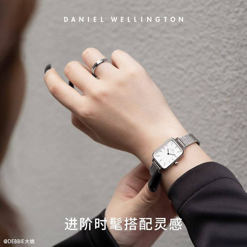 【马思纯同款】DW戒指女情侣款ins简约高级玫瑰金马年礼物送女友 图片 8