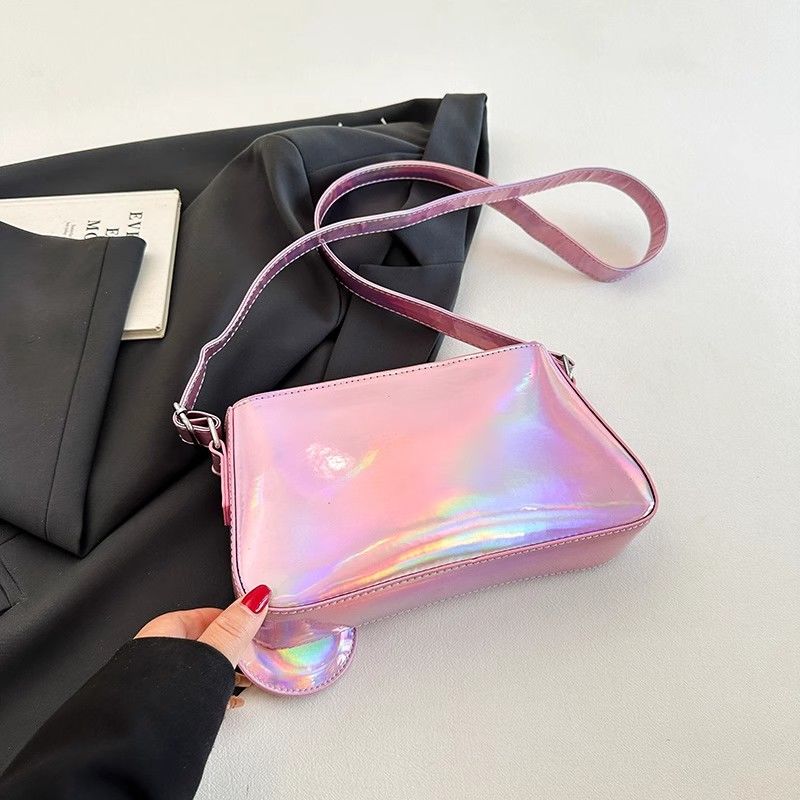 FOUR ONE Borsa a tracolla piccola quadrata trasparente da donna Spicy Wind Pain Sweet Cool Girl Heart_voghion.com