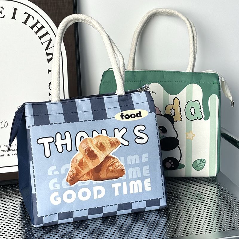 保温饭盒袋饭盒包学生上班族带饭装餐包便当袋手提包加厚铝箔袋子