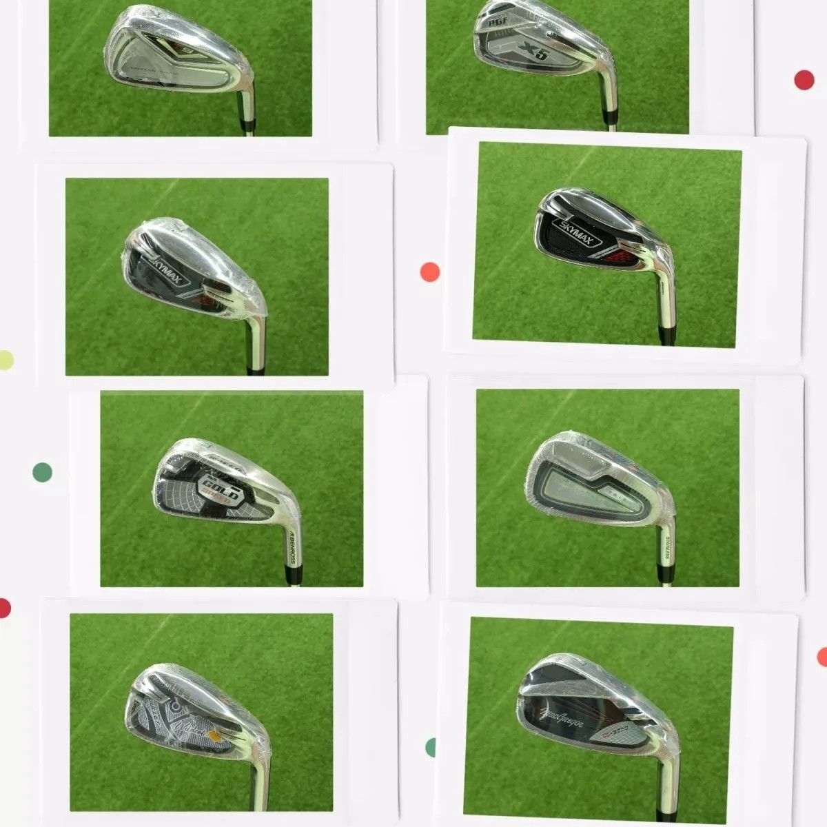 Gloednieuwe golfclubs (7 ijzer) voor heren en dames, geschikt voor oefendoeleinden._voghion.com