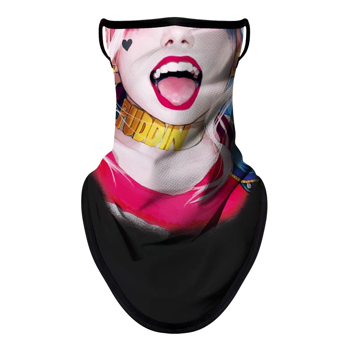 Maschera da ciclismo con protezione solare per esterni, asciugamano per il viso da moto, sciarpa triangolare Harley con passanti per le orecchie, foulard sottile estivo per la testa_voghion.com