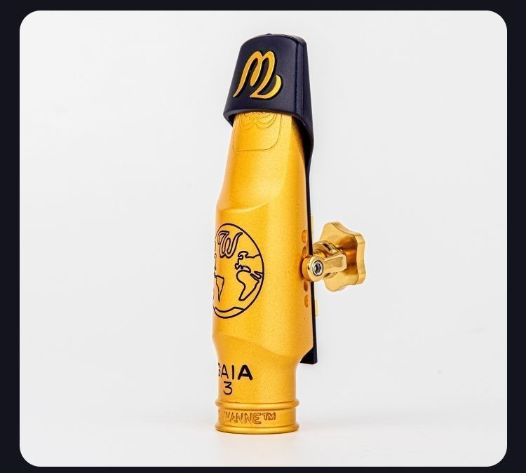 GAIA 3 gold color alto tenor saxophone mouthpieces, sax