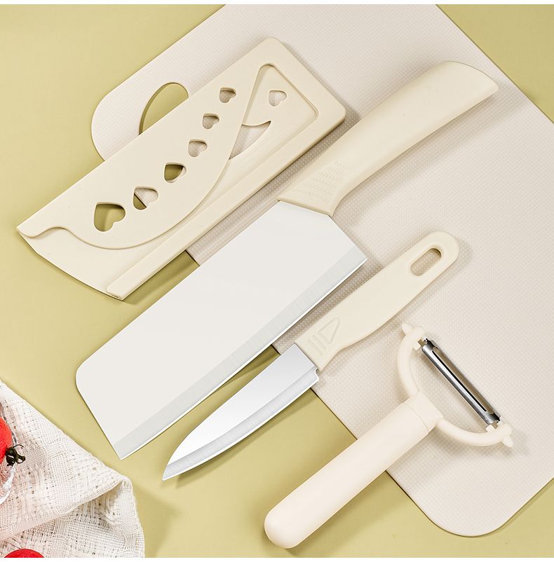 BODES Knife Includes Sharp Chopping Slicing Knife, And Household Cutting Board, A Two-in-one Complete Kitchen Peeler Set_voghion.com