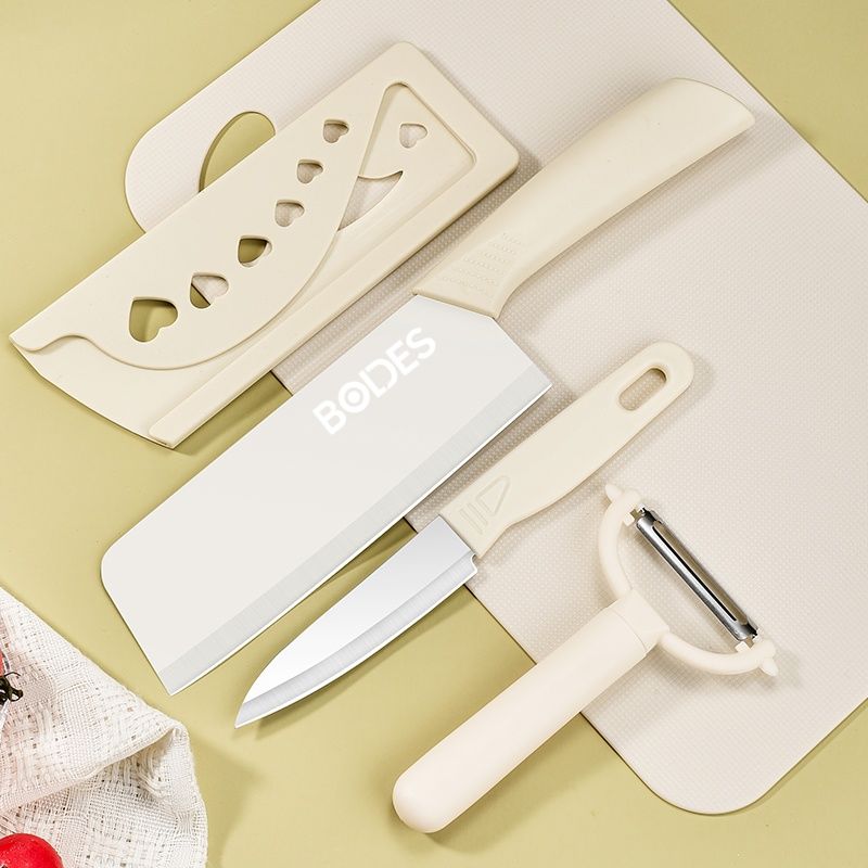 BODES Knife Includes Sharp Chopping Slicing Knife, And Household Cutting Board, A Two-in-one Complete Kitchen Peeler Set_voghion.com