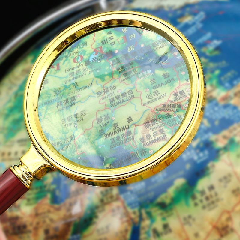 高倍放大镜超高清老年人学生儿童看报鉴赏镜细节扩大放镜