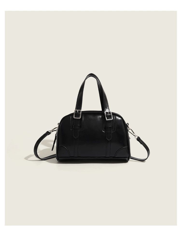CHARHP&KEJNT Borsa a mano coreana nera autunno/inverno, borsa a tracolla monospalla versatile_voghion.com