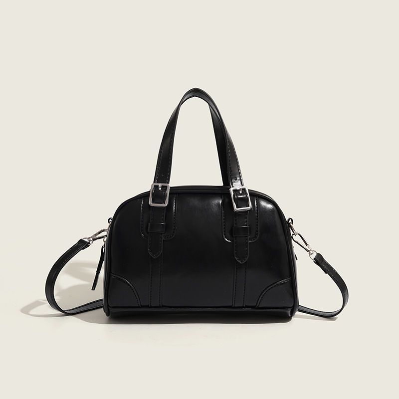 CHARHP&KEJNT Borsa a mano coreana nera autunno/inverno, borsa a tracolla monospalla versatile_voghion.com