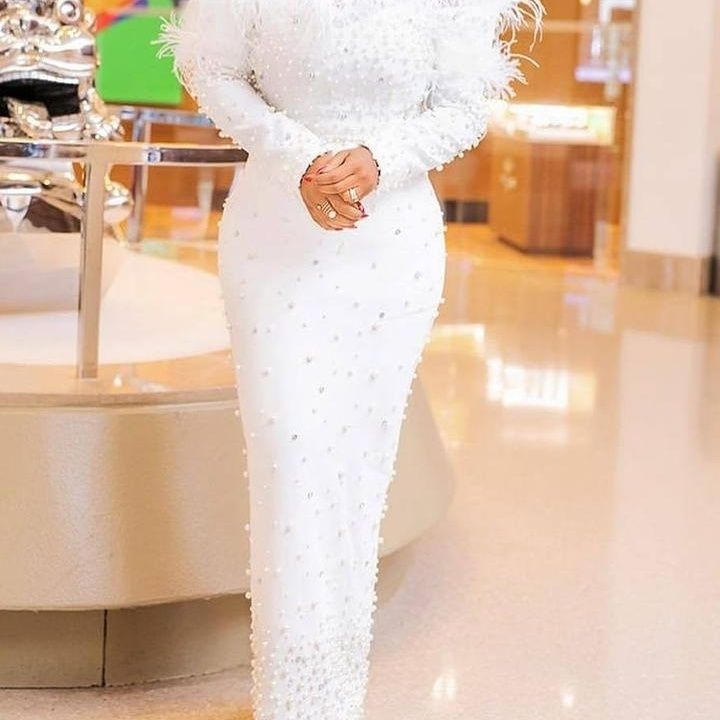 Robe sexy pour femmes avec perles à ongles enveloppées de fesses, nouveau style_voghion.com