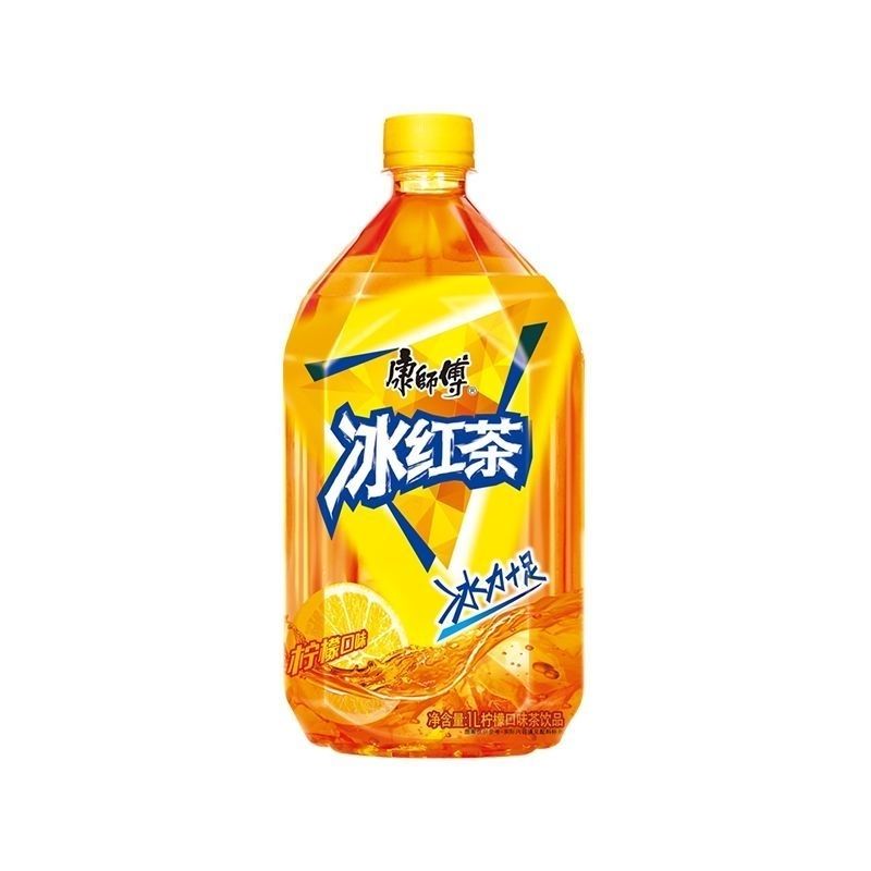 康师傅冰红茶1L*12l瓶整箱批发柠檬味茶饮特价促销一整箱 图片 3