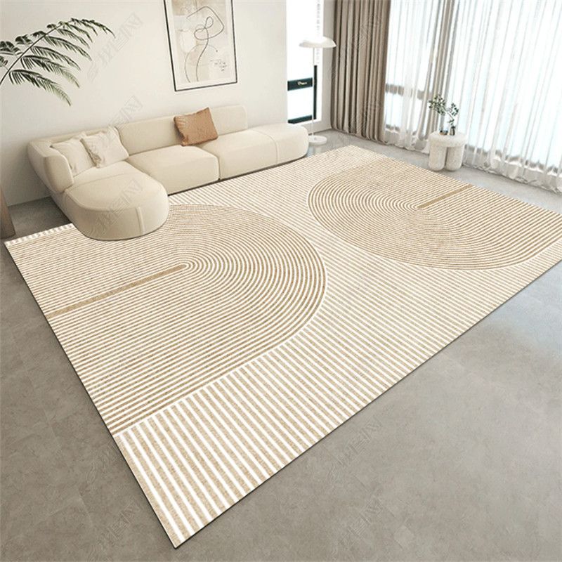 Tappeto, soggiorno, ampia area, camera da letto, stile di lusso leggero, tavolino, divano, uso domestico, zerbino, sensazione di alta qualità,_voghion.com