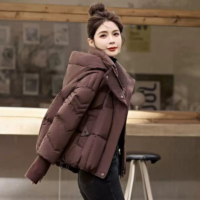 高级羽绒棉服冬季2025新款时尚洋气短款小个子感超好看外套