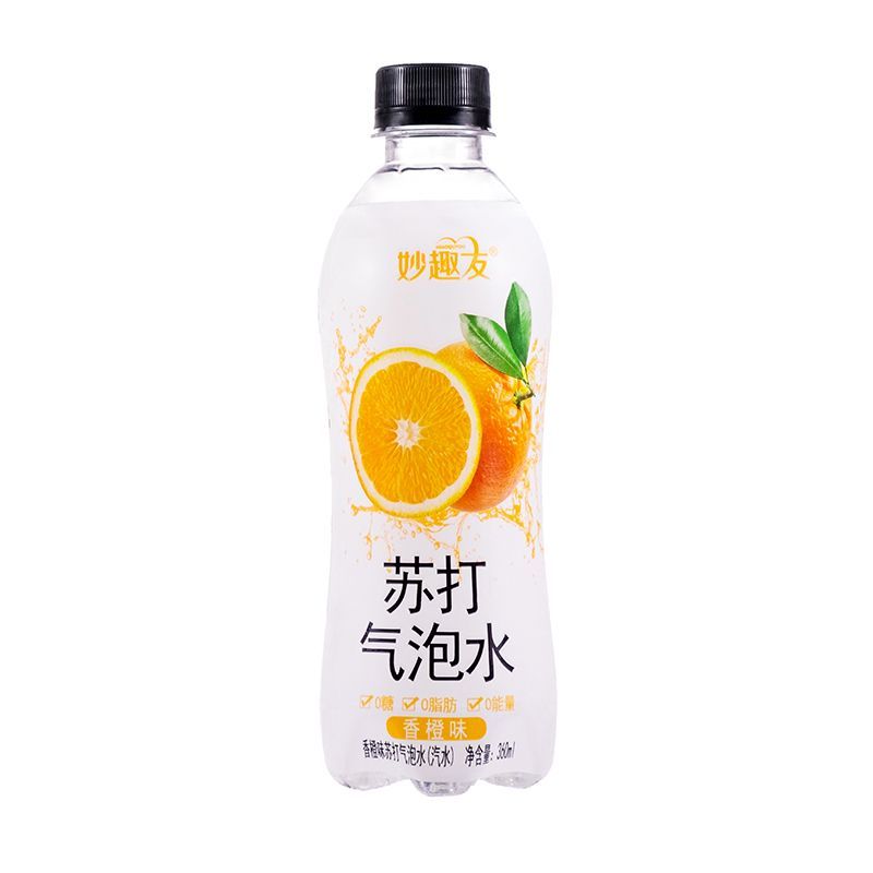 苏打气泡水清新青柠白桃味整箱汽泡水0糖0脂0卡果味饮料