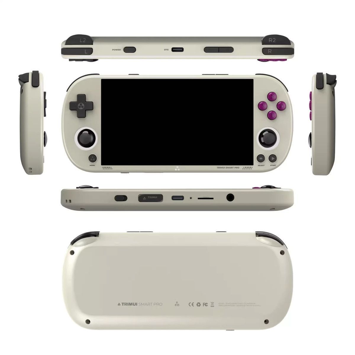 TRIMUI SMARTPRO2024 New Blow Mi 1.04 avoimen lähdekoodin mobiilipelikonsoli langaton suoratoisto God of War PSP:lle_voghion.com