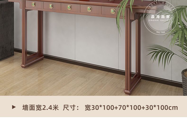 观音菩萨家用坐莲观音大士图佛像挂画中堂三联装饰画供桌白衣观音 detail 7