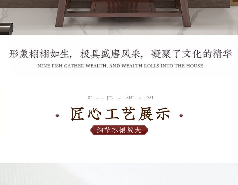 观音菩萨家用坐莲观音大士图佛像挂画中堂三联装饰画供桌白衣观音 detail 15